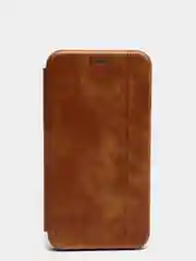 Коричневый чехол книжка iPhone 11