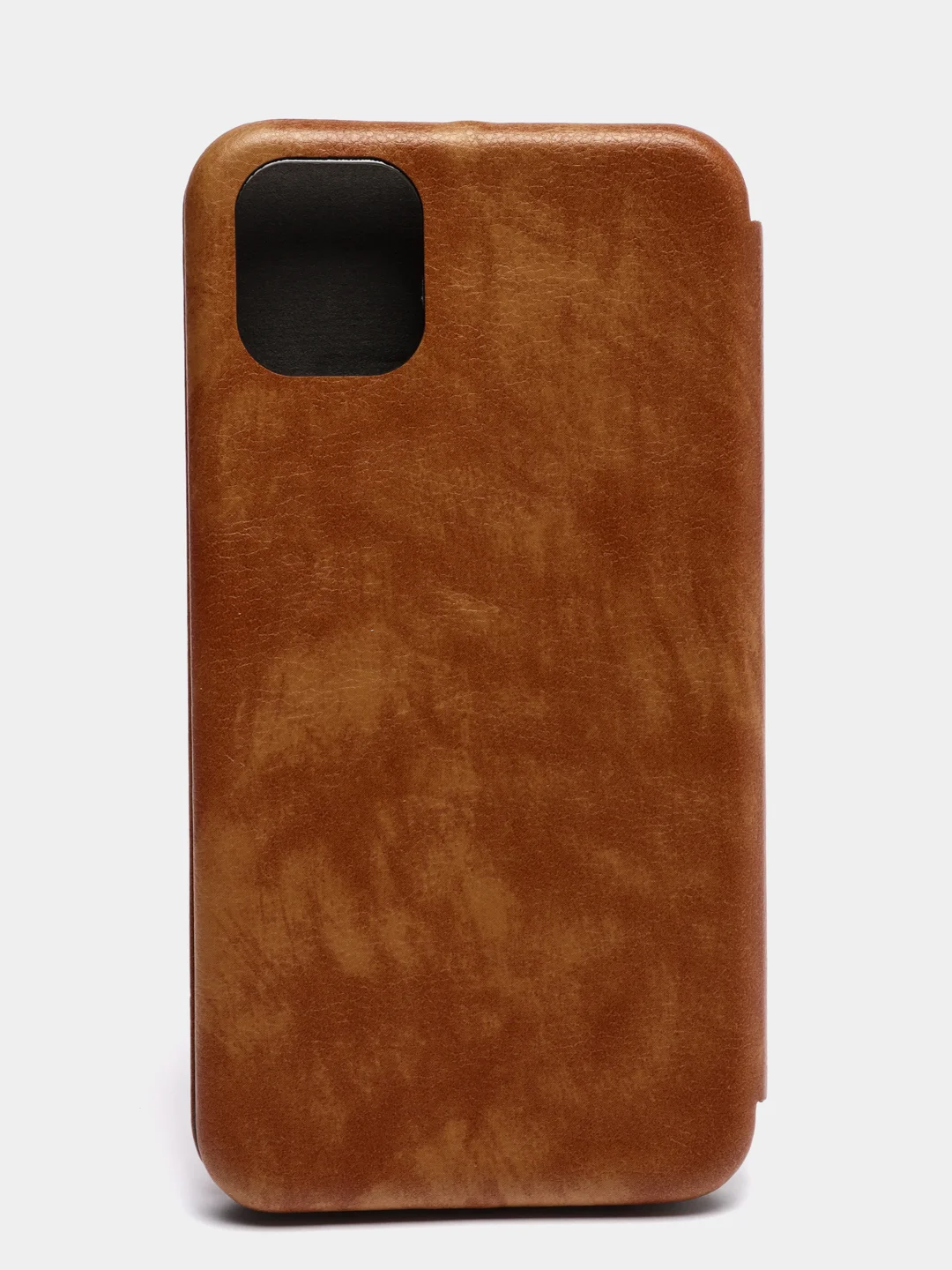 Коричневый чехол книжка iPhone 11