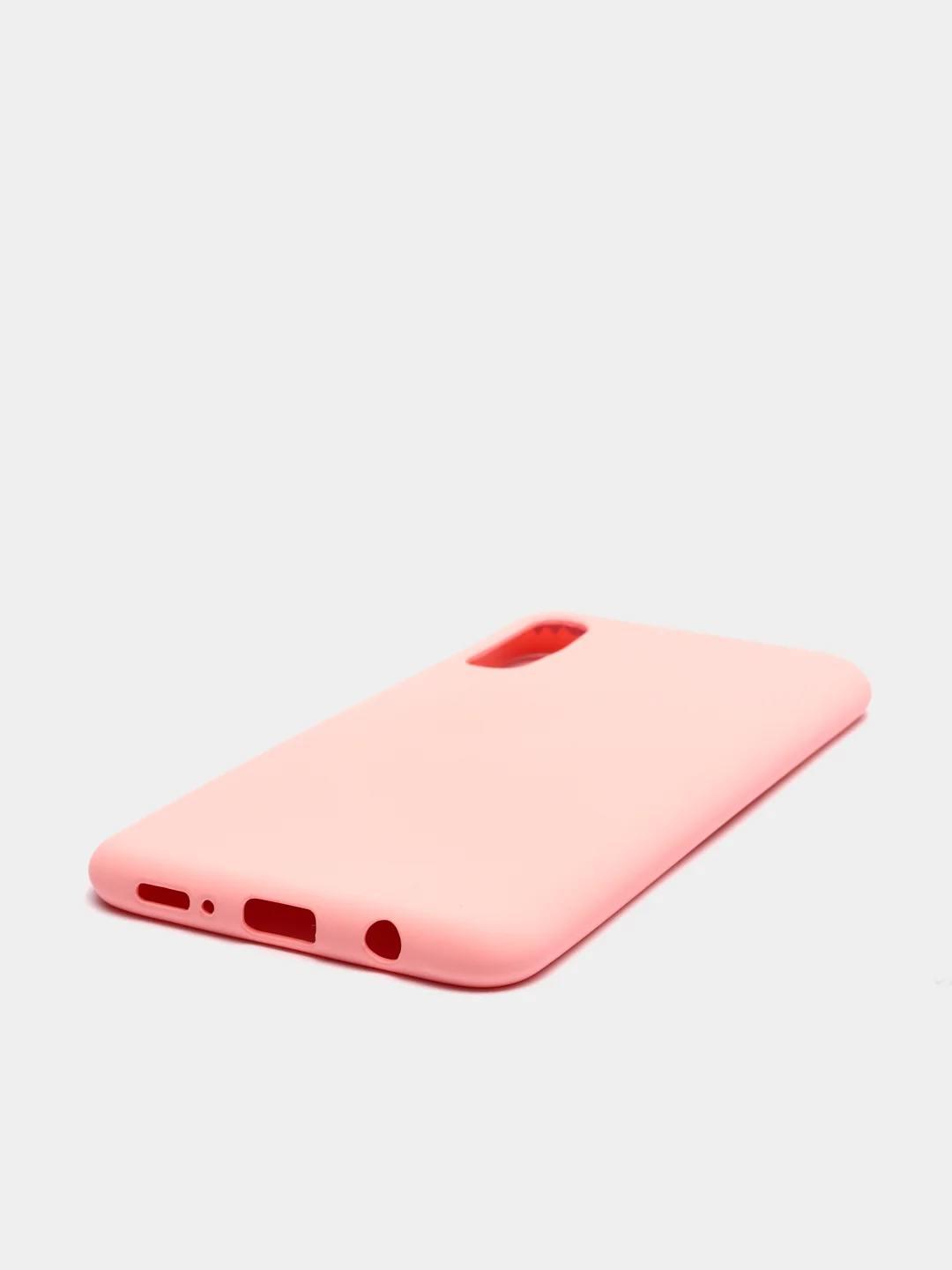 Розовый чехол с бархатом внутри Samsung A50