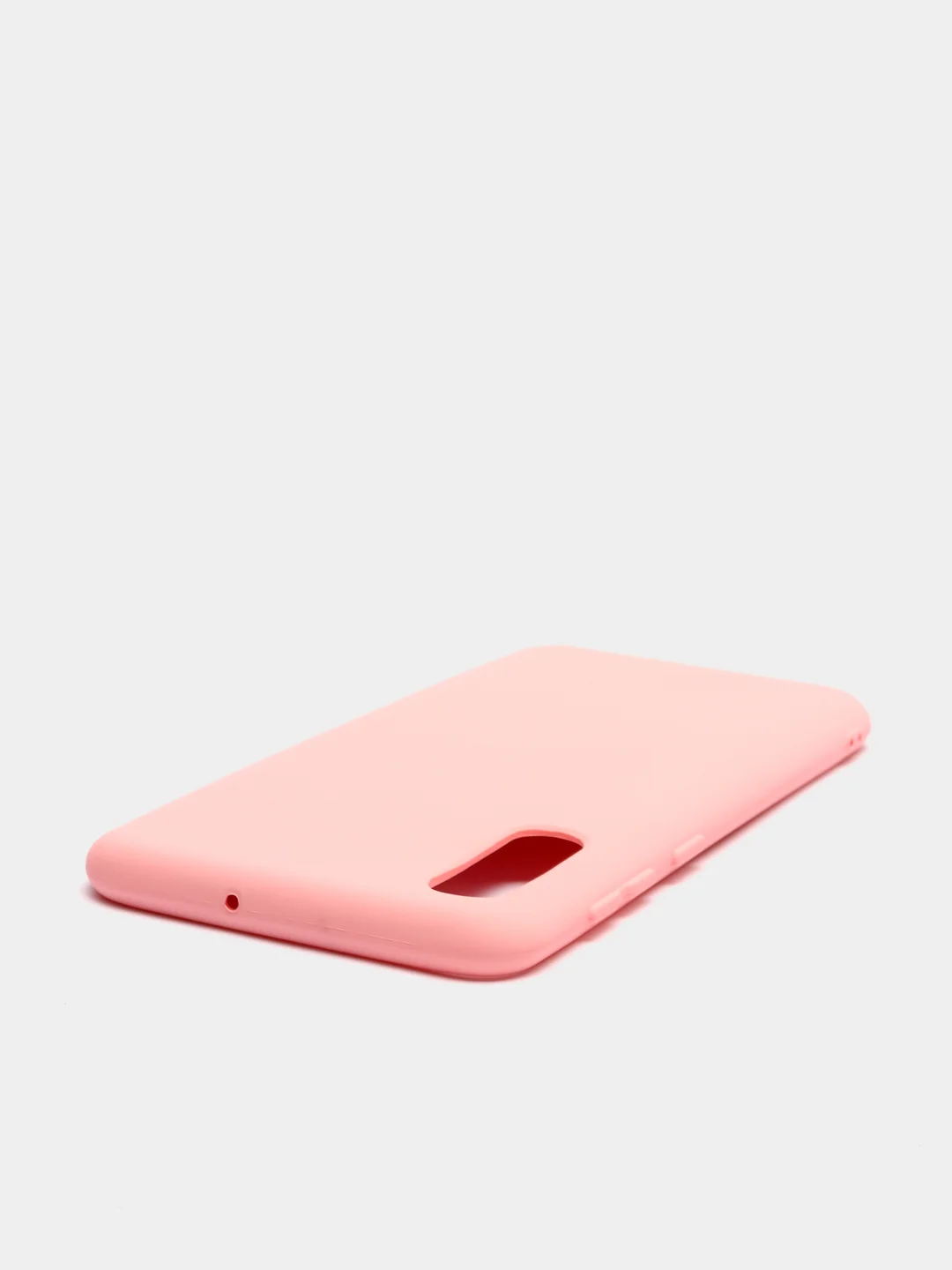 Розовый чехол с бархатом внутри Samsung A50