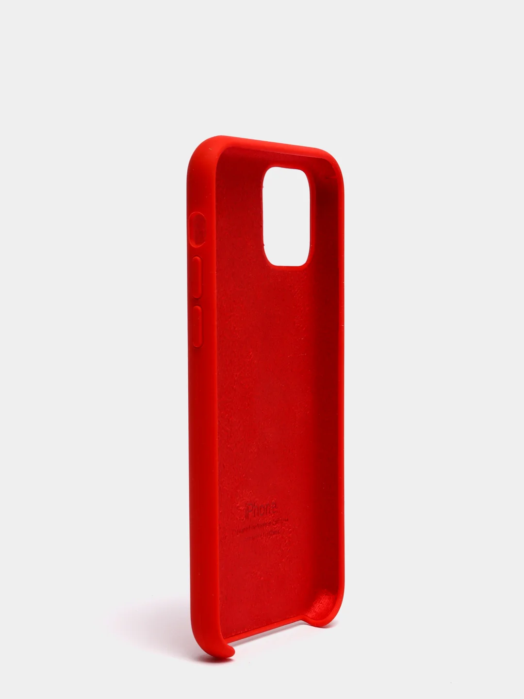 Красный чехол с бархатом iPhone 11 Pro