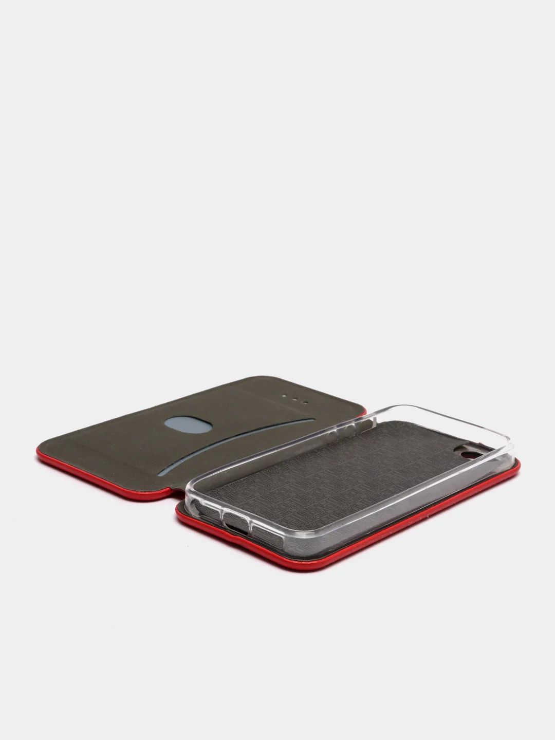 Красный чехол-книжка iPhone 5 / iPhone SE