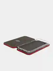Красный чехол-книжка iPhone 5 / iPhone SE