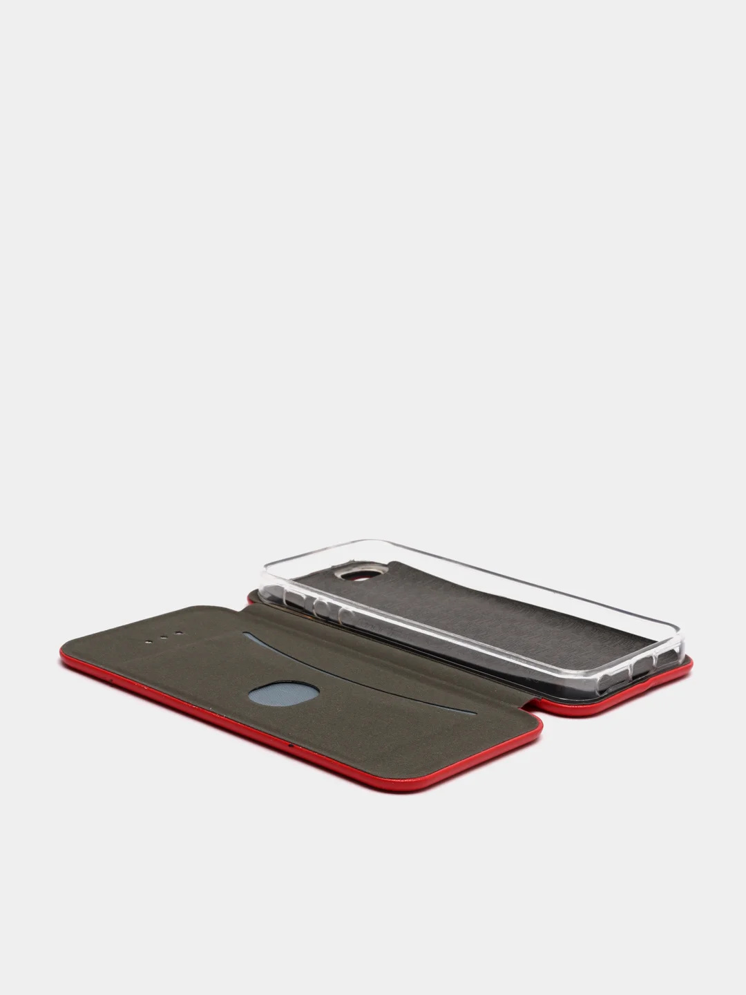 Красный чехол-книжка iPhone 5 / iPhone SE