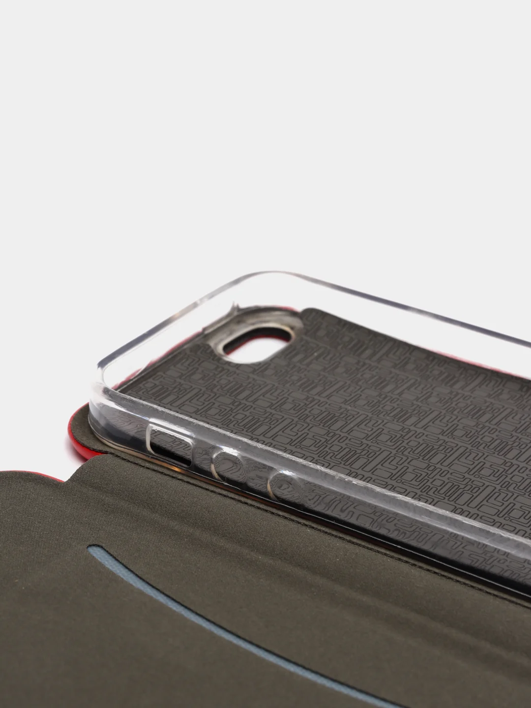 Красный чехол-книжка iPhone 5 / iPhone SE