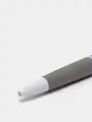 Фиолетовый ручка шариковая с резиновой вставкой, 4 цвета