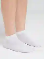 Белый мужские короткие носки