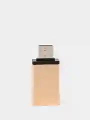 Золотой otg адаптер USB Type-C - USB 3.0