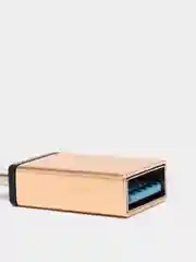 Золотой otg адаптер USB Type-C - USB 3.0
