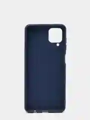 Темно-синий чехол силиконовый на Samsung Galaxy A12, М12