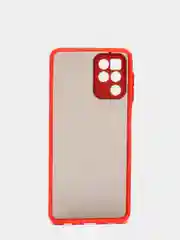 Красный чехол Samsung Galaxy A22, M22,M32, Самсунг Галакси А22, М22, М32 пластиковый матовый