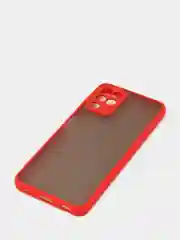 Красный чехол Samsung Galaxy A22, M22,M32, Самсунг Галакси А22, М22, М32 пластиковый матовый