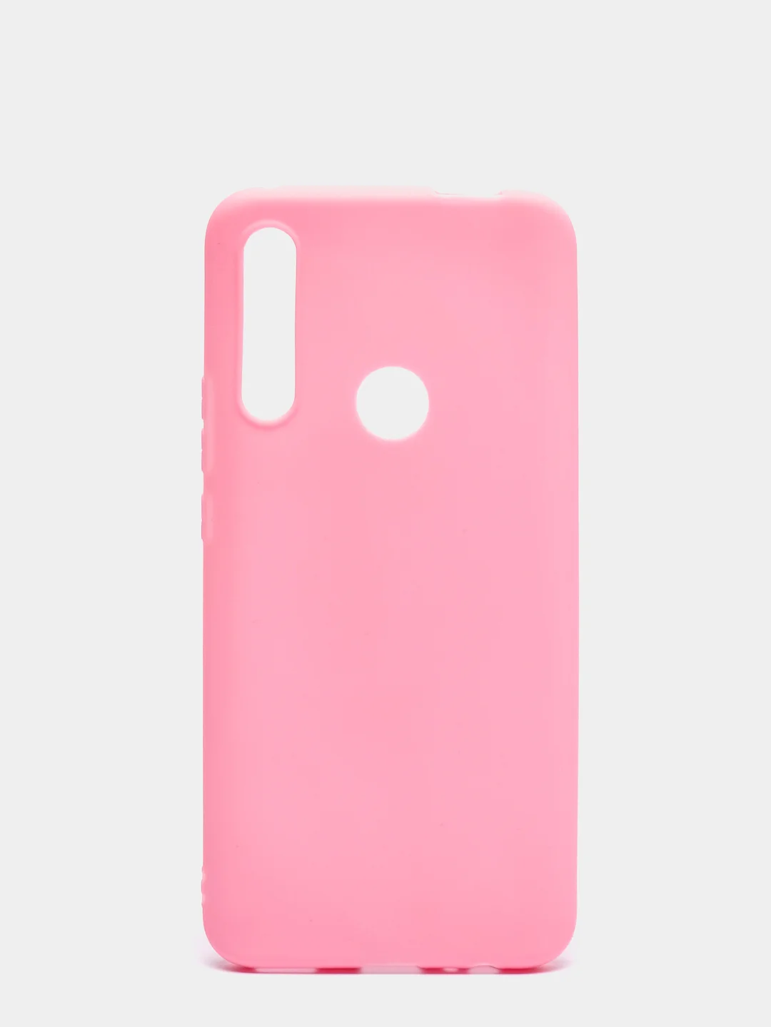 Розовый чехол Huawei P Smart Z, Honor 9X, Honor 9X, силиконовый, цветной, матовый