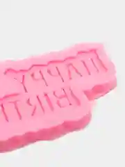 Силиконовый молд  Happy Birthday