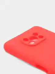 Алый чехол Xiaomi Poco X3 (NFC) / X3 Pro, силиконовый, цветной, матовый
