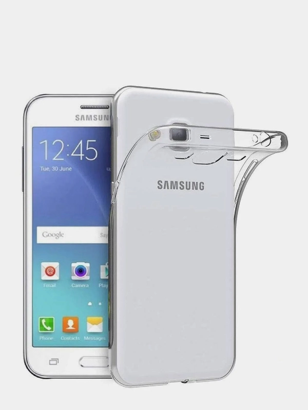Чехол Samsung Galaxy J2 Prime / Galaxy Grand Prime прозрачный силиконовый