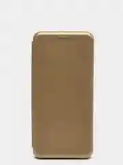 Золотой чехол-книжка Samsung Galaxy A03S (Самсунг Галакси А03С)
