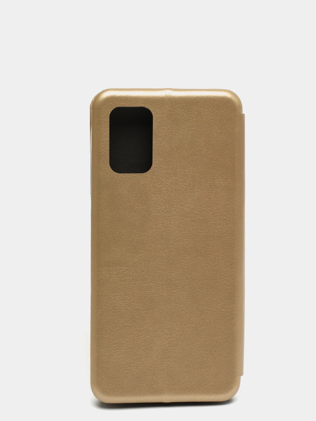 Золотой чехол-книжка Samsung Galaxy A03S (Самсунг Галакси А03С)