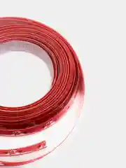 Голубой репсовая лента 10 мм снеговики