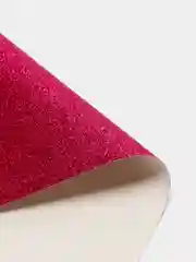 Алый кожзам с мелкими блестками, 20 х 30 см