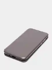 Серебряный чехол книжка Honor 7A, 7A Prime, 7S, Huawei Y5 2018, Y5 Lite, Y5 Prime, Хонор 7А Прайм