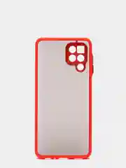 Алый чехол Samsung Galaxy A22, M22,M32, Самсунг Галакси А22, М22, М32 пластиковый матовый