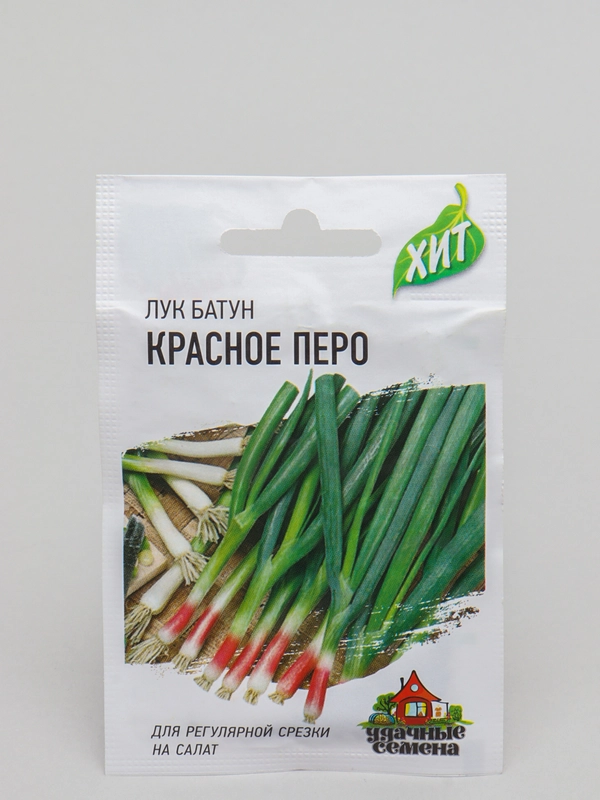 Семена Лук батун "Красное перо"