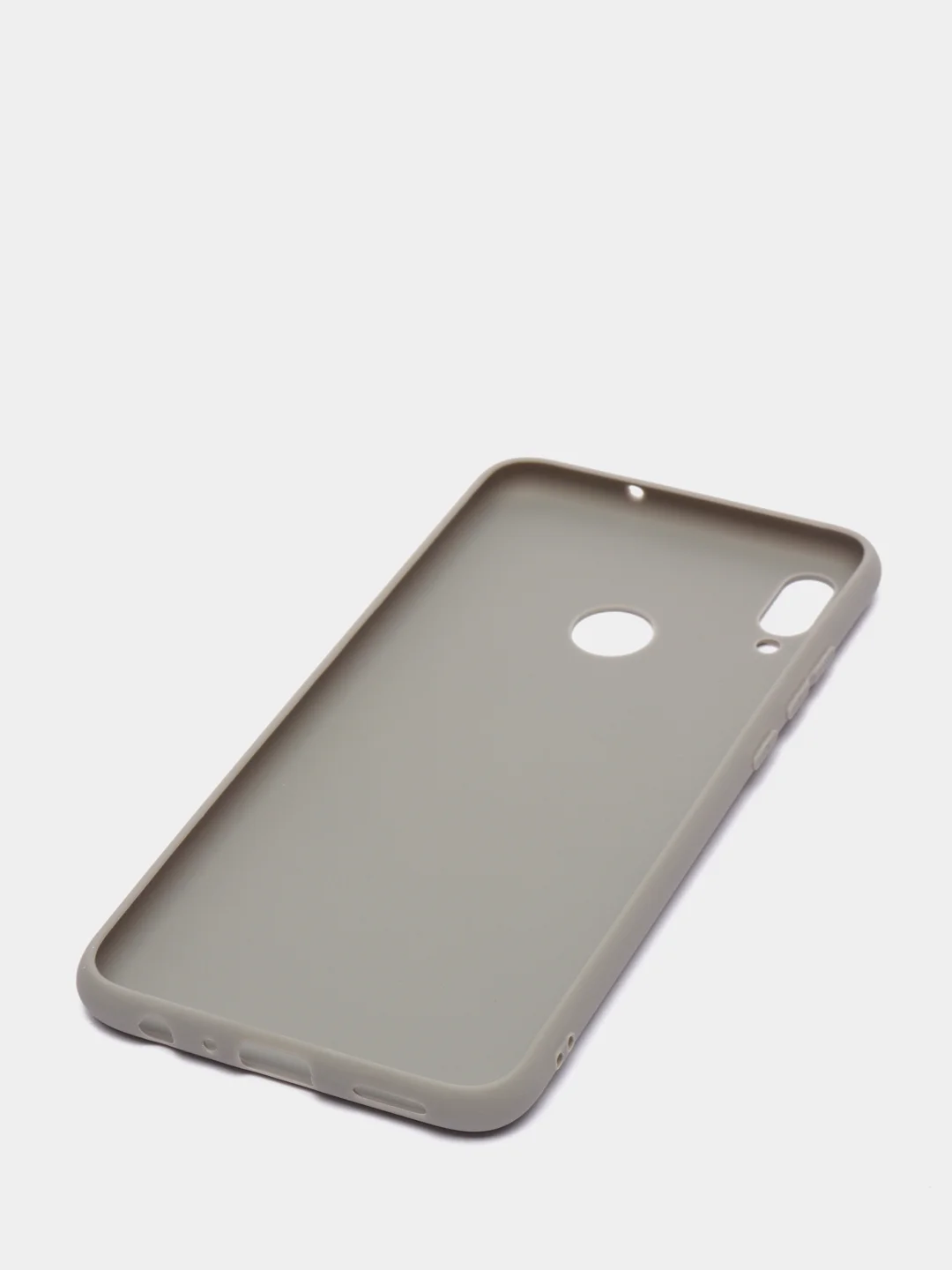 Серый чехол Honor 8x силиконовый