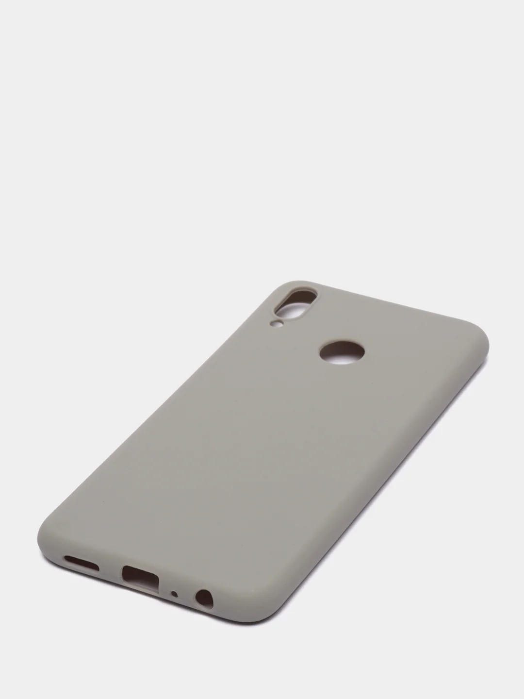 Серый чехол Honor 8x силиконовый