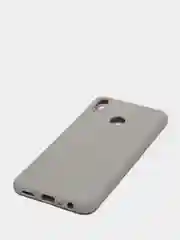 Серый чехол Honor 8x силиконовый