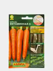 Морковь Витаминная, лента 8 м, семена