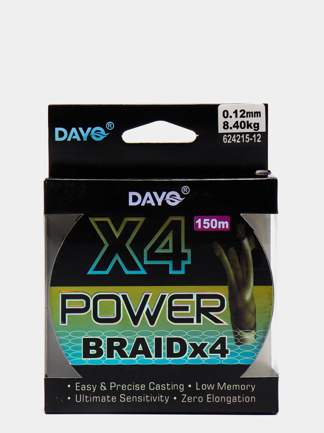 Зеленый леска плетенка рыболовная Power Braid Х4