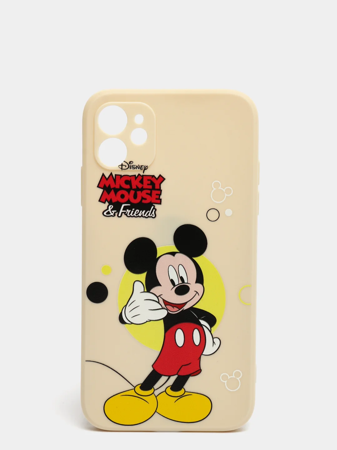 Зелёный хаки чехол для iPhone 11 Микки