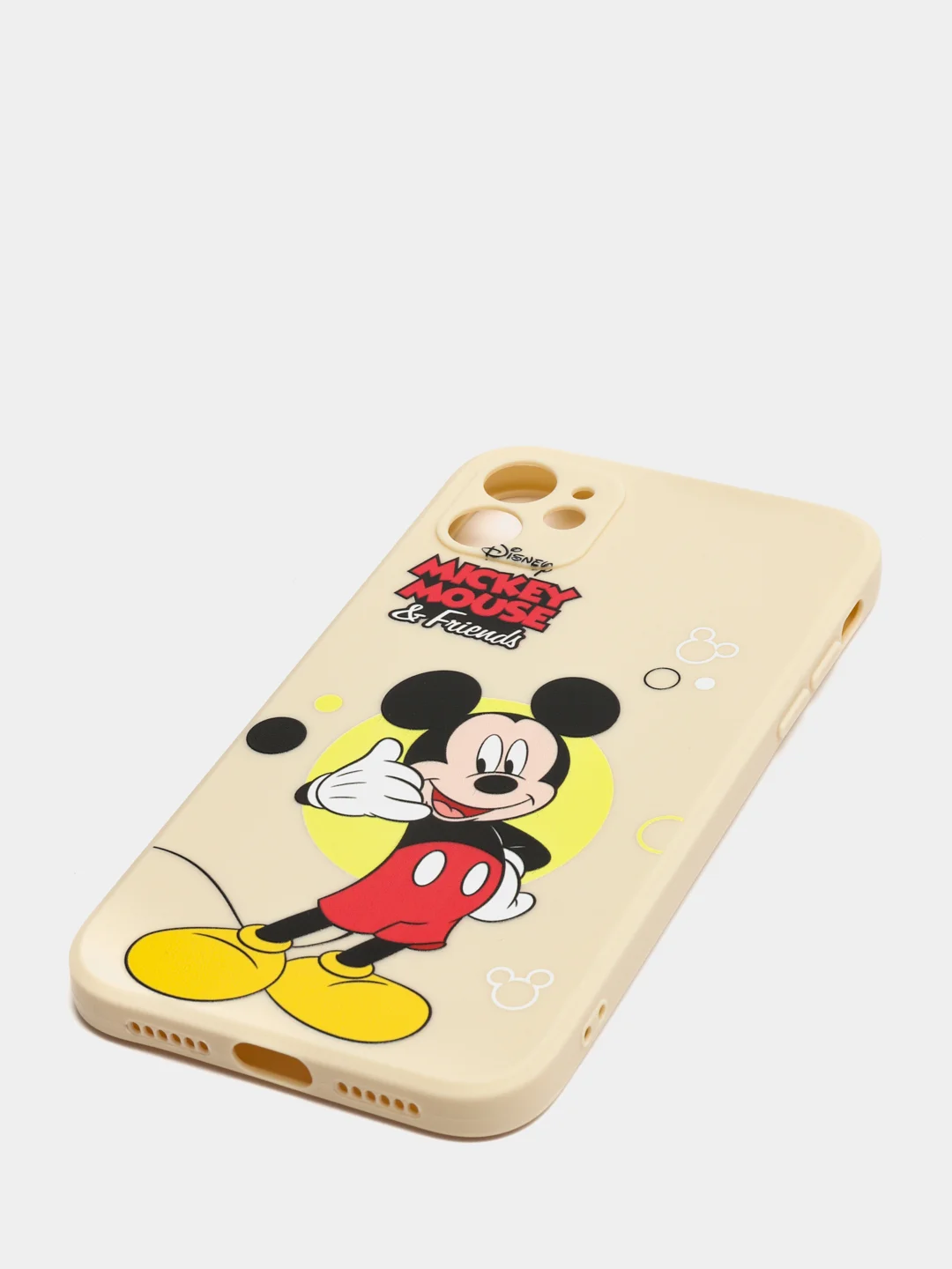 Зелёный хаки чехол для iPhone 11 Микки