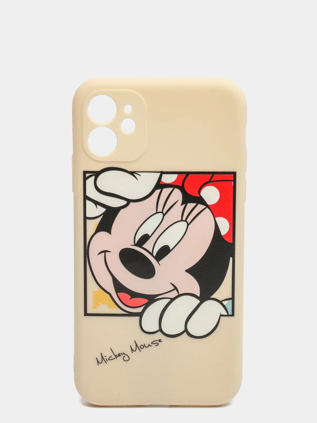 Бронзовый чехол для iPhone 11 Микки