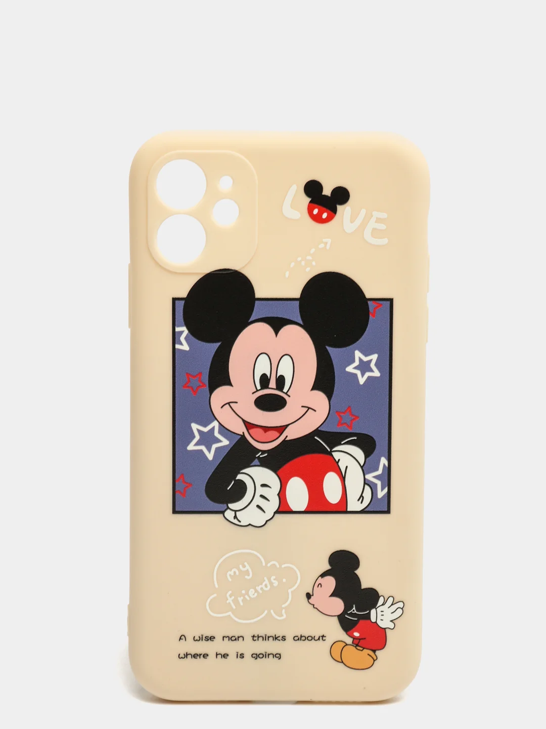 Индиго чехол для iPhone 11 Микки