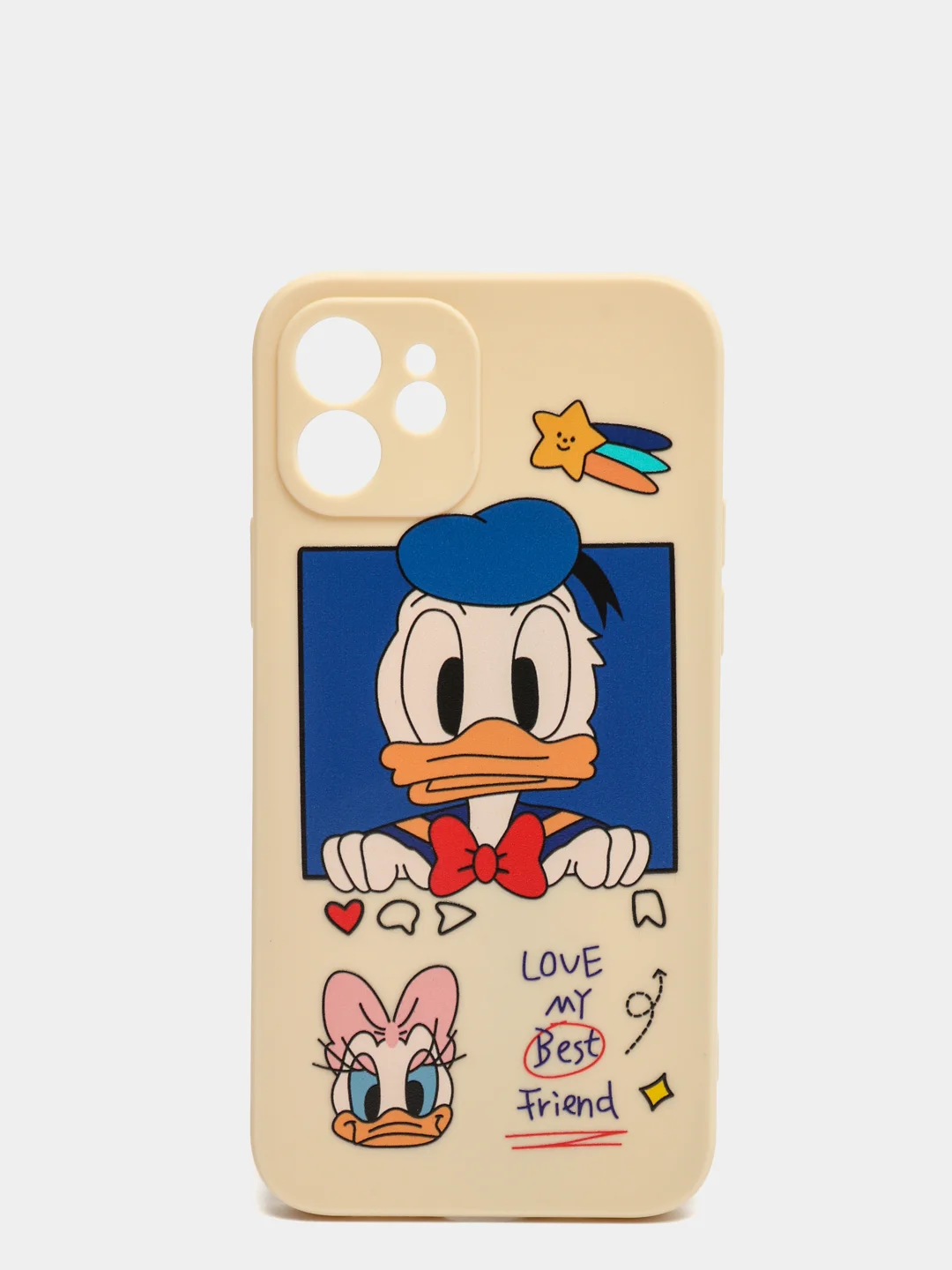 Багровый чехол для iPhone 11 Микки