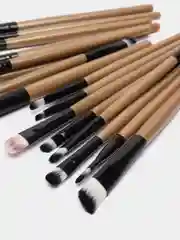 Песочный хаки кисти для макияжа набор MAANGE 20 шт разные цвета