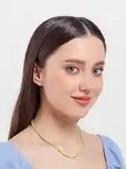 Салатовый чокер из жемчуга и бисера/ колье/ цепочка/ нитка из бисера