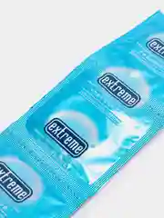 Бежевый презервативы Extreme с различными эффектами 3 штуки