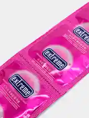 Красный презервативы Extreme с различными эффектами 3 штуки