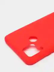 Красный чехол для Realme C15 силиконовый