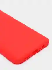 Красный чехол для Realme C15 силиконовый