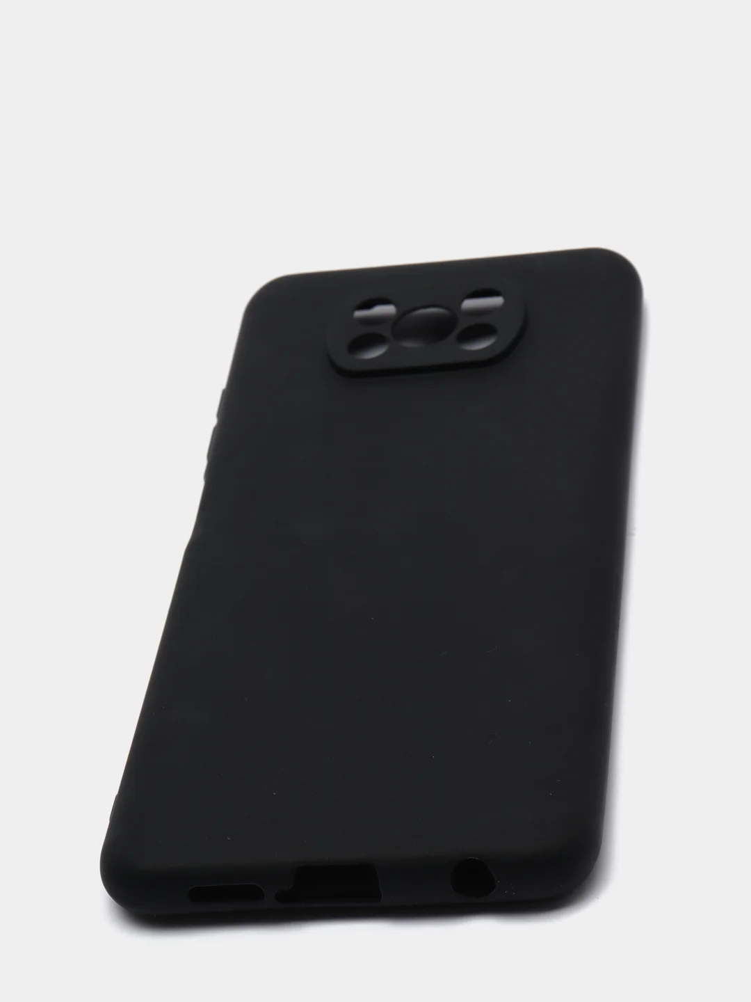 Угольный чехол Xiaomi Poco X3 (NFC) / X3 Pro, силиконовый, цветной, матовый