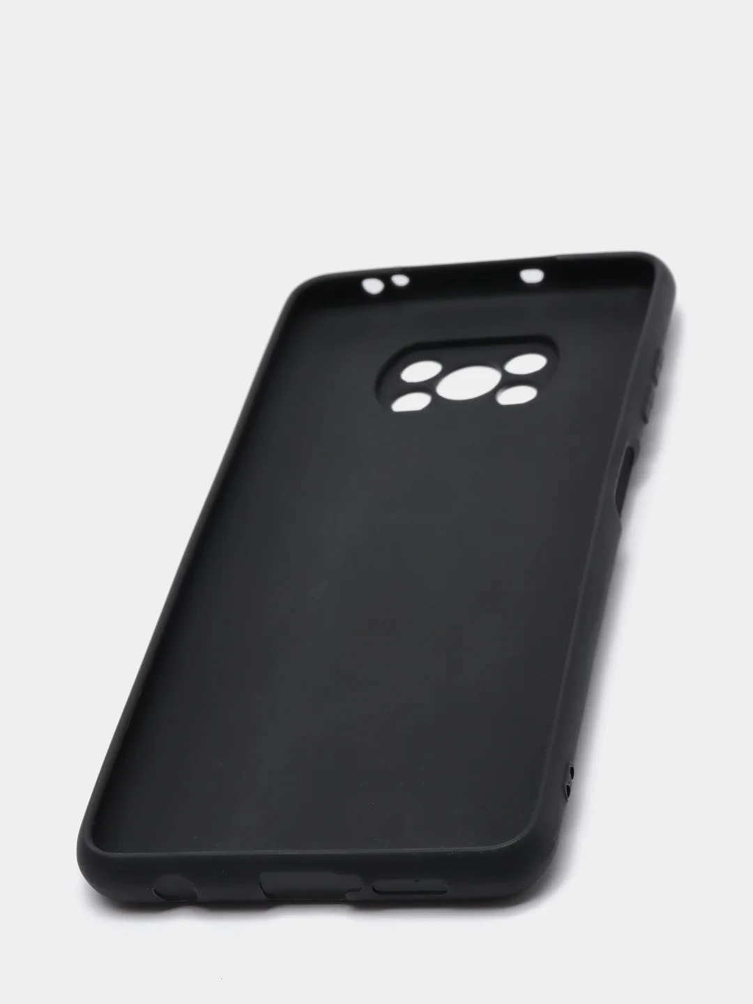 Угольный чехол Xiaomi Poco X3 (NFC) / X3 Pro, силиконовый, цветной, матовый