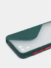 Зелёный хаки huawei Y5p / Honor 9S, Хуавей У5п / Хонор 9С чехол пластиковый с цветными кнопками