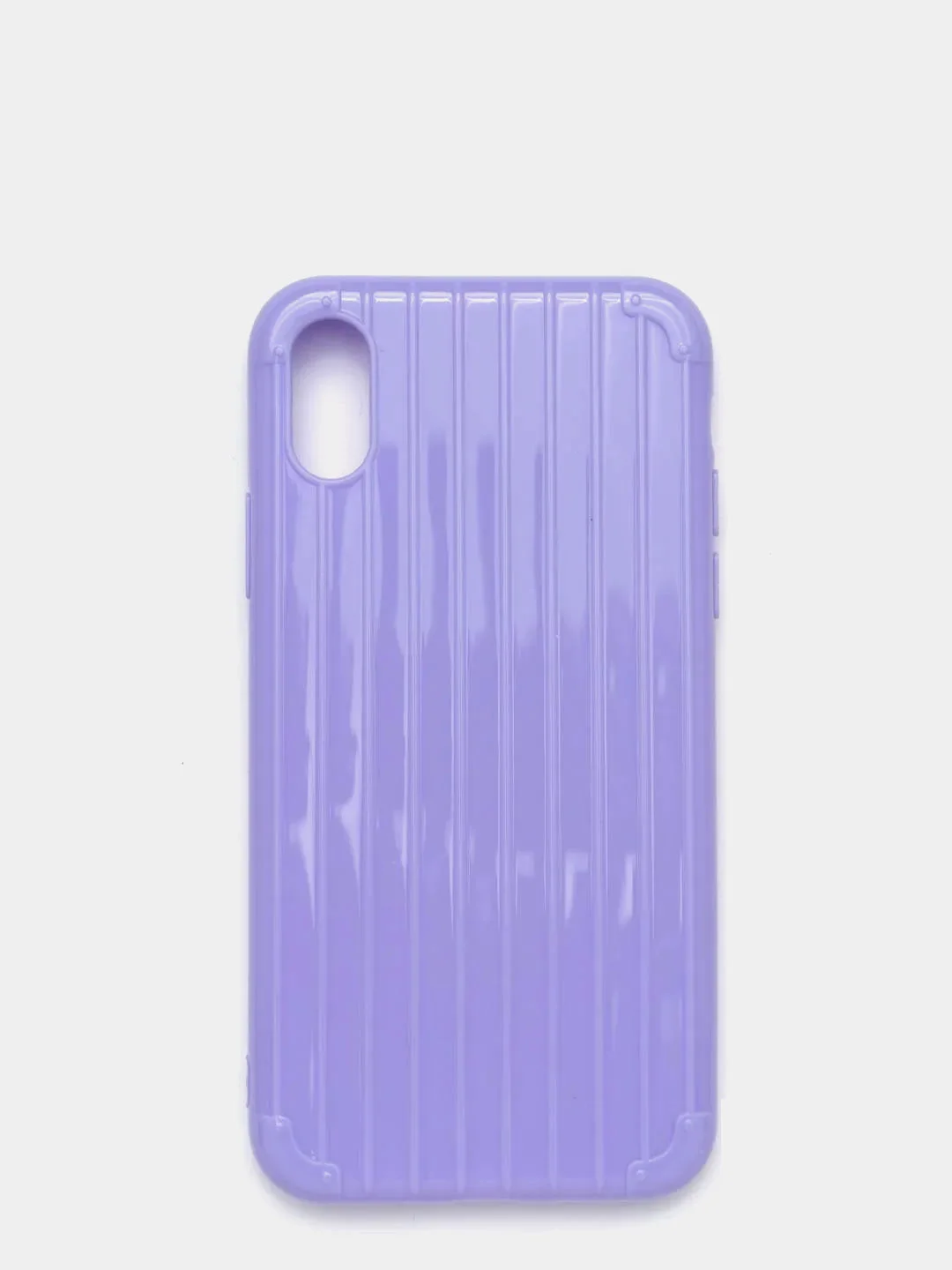 Лавандовый чехол для iPhone 6 / 6s, 6 / 6s Plus, 7 / 8, 7 / 8 Plus, X / XS, XS MAX, XR, 11, 11 Pro, 11 Pro Max, 8 цветов, силиконовый, ребристый