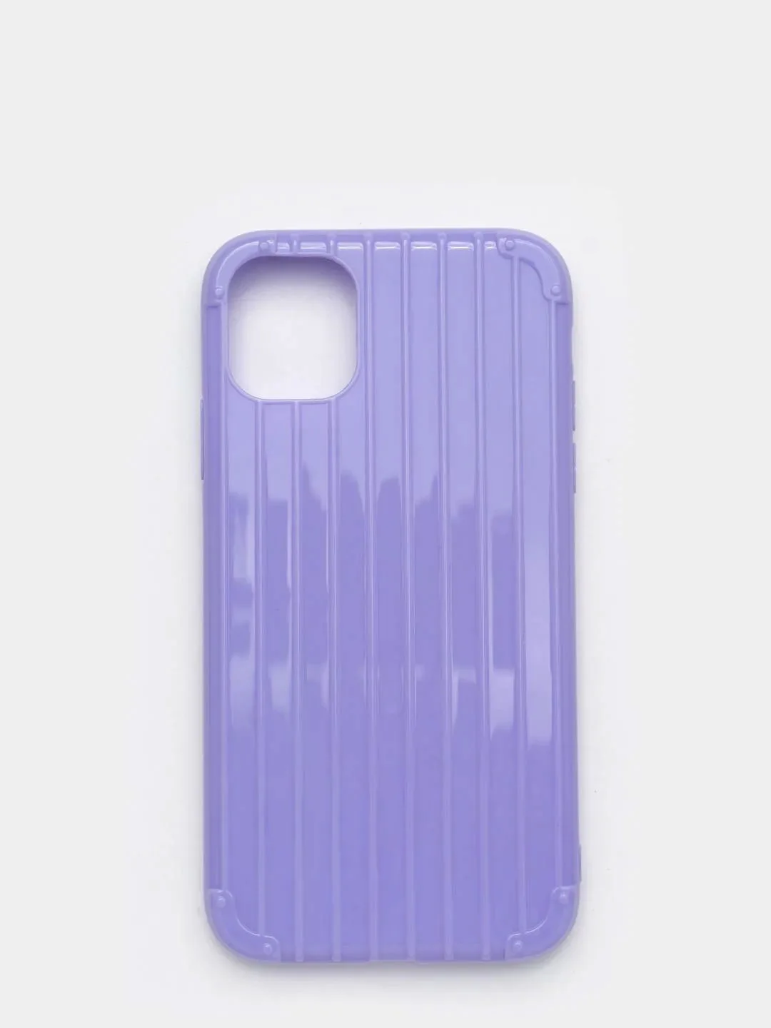 Лавандовый чехол для iPhone 6 / 6s, 6 / 6s Plus, 7 / 8, 7 / 8 Plus, X / XS, XS MAX, XR, 11, 11 Pro, 11 Pro Max, 8 цветов, силиконовый, ребристый
