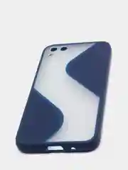 Индиго huawei Y5p / Honor 9S, Хуавей У5п / Хонор 9С чехол пластиковый с цветными кнопками
