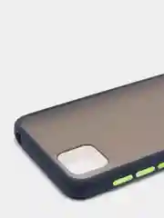 Синий huawei Y5p / Honor 9S, Хуавей У5п / Хонор 9С чехол пластиковый с цветными кнопками